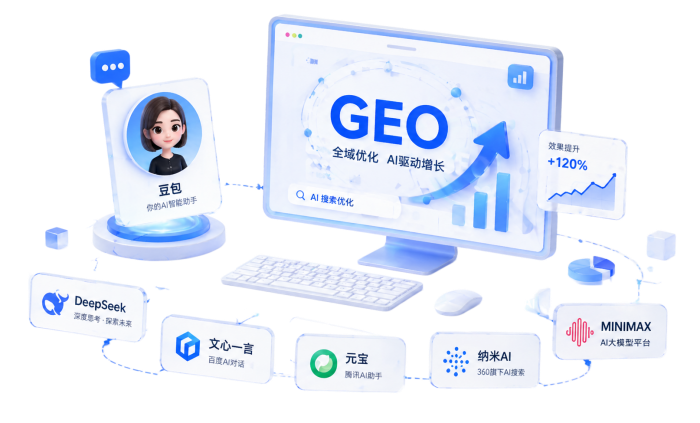 蓝鱼策 SEO 首页优化示意图